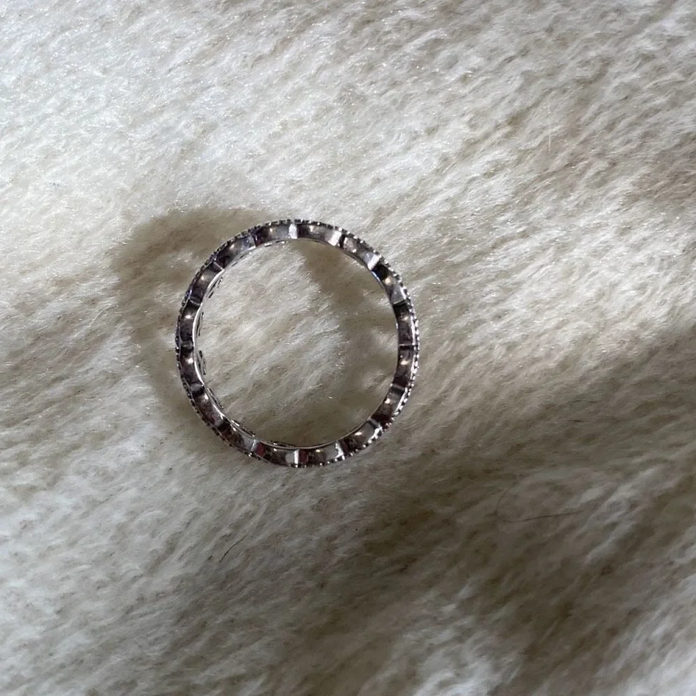 Sterling Silver Crown Ring Sz 5